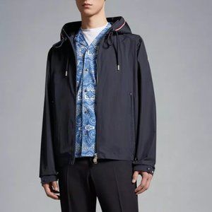 Moncler: Mira Hooded Jacket (Navy)